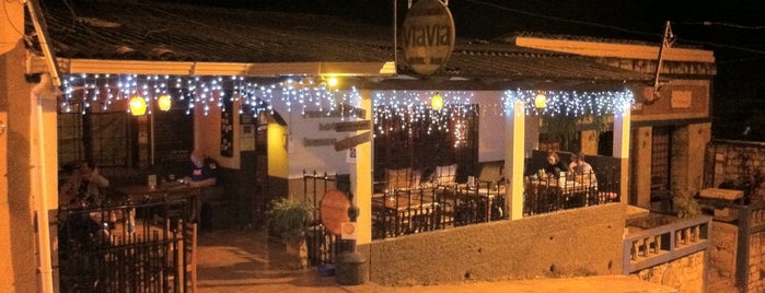 ViaVia Travellers Café is one of Tempat yang Disukai Merve.