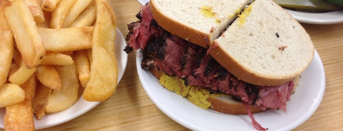 Katz's Delicatessen is one of NYC restaurants.