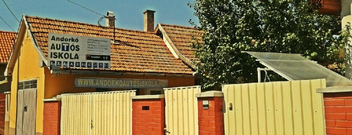 Andorkó Autósiskola is one of Böszörményi helyek.