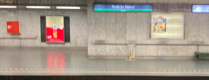 Porte de Namur (STIB) is one of Train Stations.