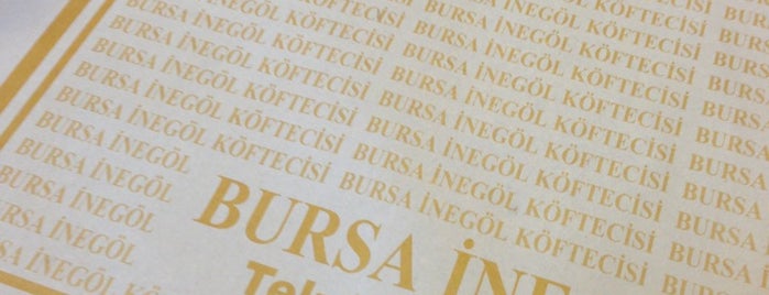 Bursa İnegöl Köftecisi is one of Posti che sono piaciuti a p.e.karabal.