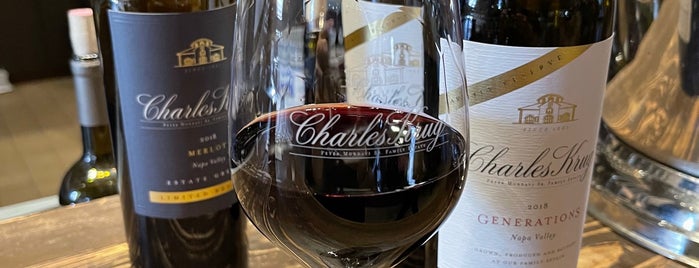 Charles Krug Winery is one of Sonoma.