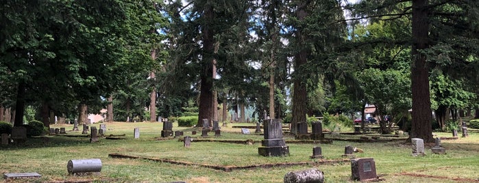 Eugene Pioneer Cemetery is one of InDUCKted.