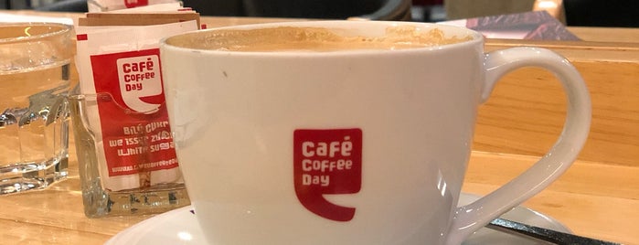 Café Coffee Day is one of favourite places ♥.