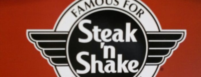 Steak 'n Shake is one of Locais curtidos por Paula.