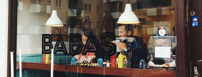Babas Burgers & Bites is one of #myhints4Stockholm.