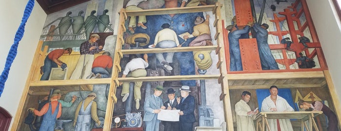 Diego Rivera Mural is one of San Francisco.