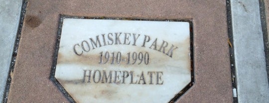 Old Comiskey Park Homeplate is one of Stadiums I've Been To.