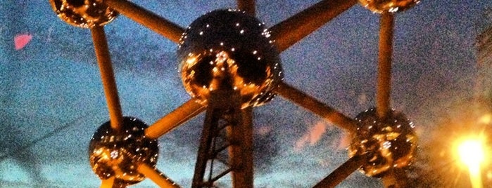 Atomium is one of Brussels love.
