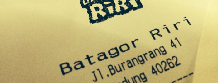 Batagor Riri is one of trip to BANdung.