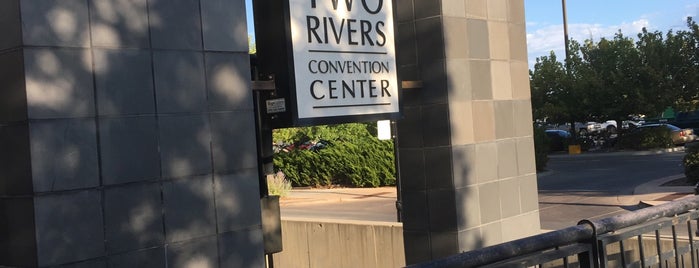 Two Rivers Convention Center is one of Tempat yang Disukai christopher.