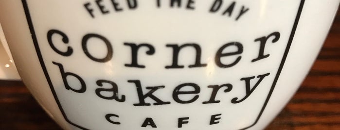 Corner Bakery Cafe is one of Tempat yang Disukai Jamie.