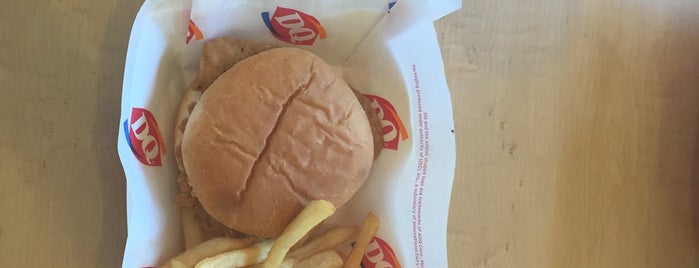 Dairy Queen is one of Favorite affordable date spots.