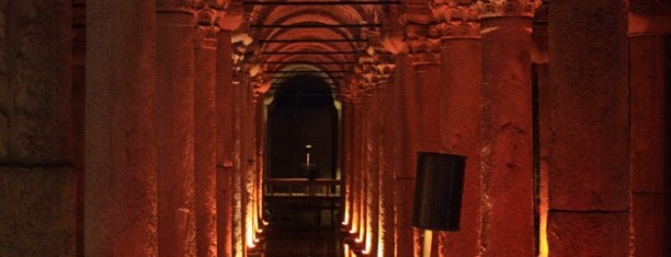 Basilica Cistern is one of Istanbul, Turkey.