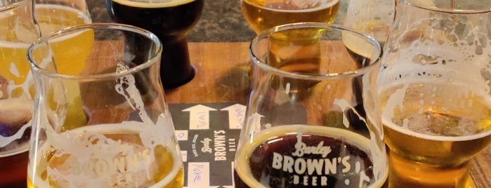 Barley Brown's Taproom is one of Matt's Saved Places.