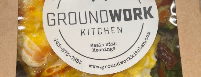 Groundwork Kitchen is one of American.