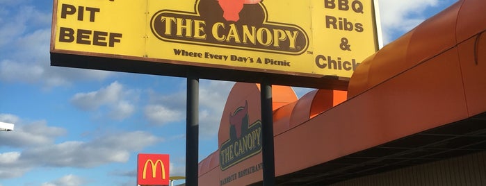 The Canopy is one of 2015 CityPaper Barbeque Bracket.