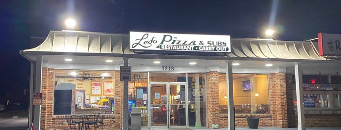 Ledo Pizza is one of Weekend Eats.