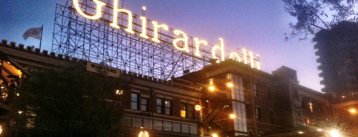 Ghirardelli Square is one of RED(0).