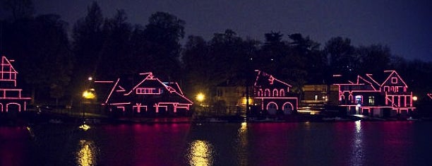 Boathouse Row is one of Visiting Philly.