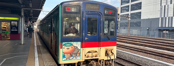 Kashima Rinkai Railway Mito Station is one of 駅　乗ったり降りたり.