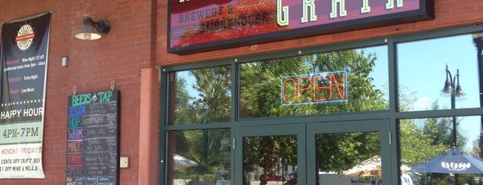 Against The Grain Brewery & Smokehouse is one of Bars.