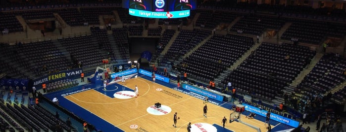 Fenerbahçe Ülker Sports Arena Blok 108 is one of Posti che sono piaciuti a Elif Özge.