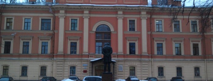 Кафедра и клиника военно-полевой хирургии is one of สถานที่ที่ Konstantin ถูกใจ.