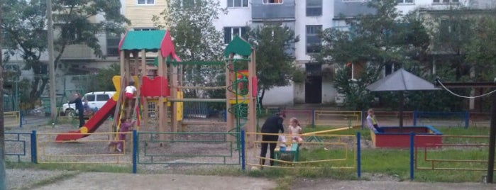 Детская площадка is one of с. Ольгинка Краснодарский край.