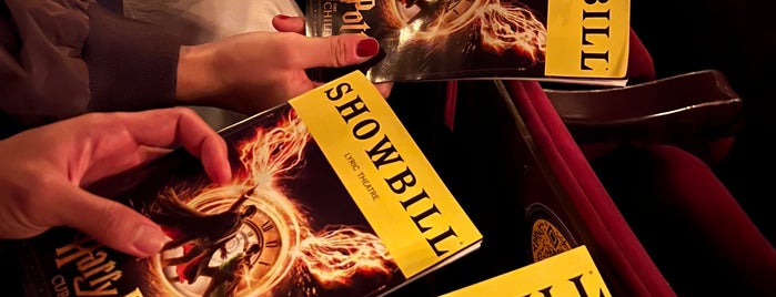 Harry Potter And The Cursed Child is one of NY.