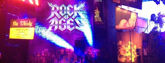 Rock Of Ages at The Venetian is one of Checkings lehendarios!.