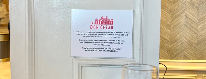 The Don CeSar is one of Gulf coast.