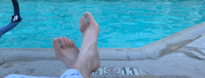 Hyatt Pool Palm Springs is one of Lugares favoritos de Todd.