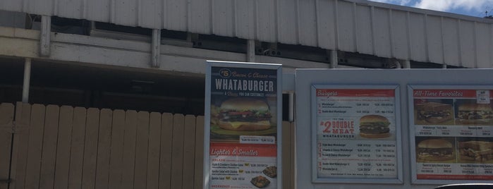 Whataburger is one of Fast Food.