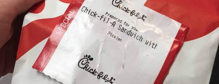 Chick-fil-A is one of My favor place.
