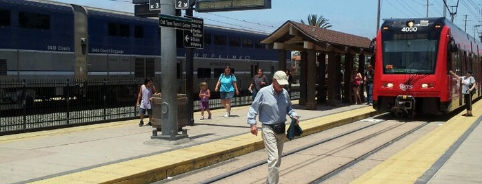 Old Town Amtrak / Coaster Station (OLT) is one of Tempat yang Disukai Guta.