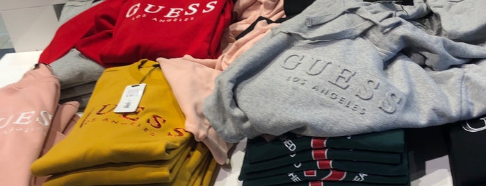 GUESS is one of Dubai Shopping.