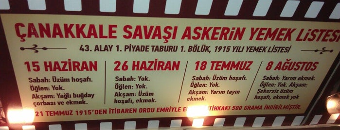 1915 Çanakkale Şehitlik Gezici Savaş Müzesi is one of Ye & İç & Gez.