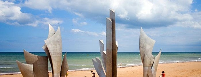 Omaha Beach is one of Trip Normandy.