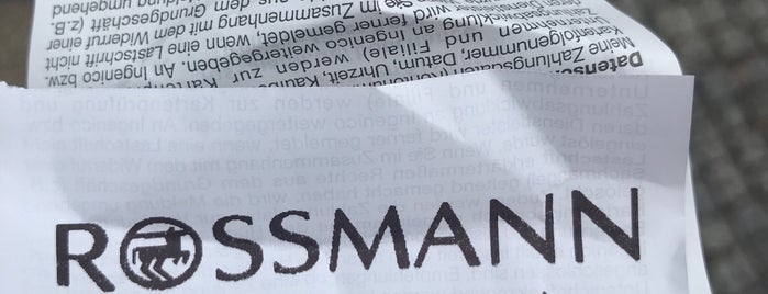 Rossmann is one of Lebensmittel.