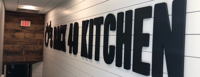 Back 40 Kitchen is one of CT Restaurants.