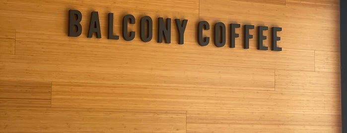 Balcony Coffee and Tea is one of Los Angeles cafes.