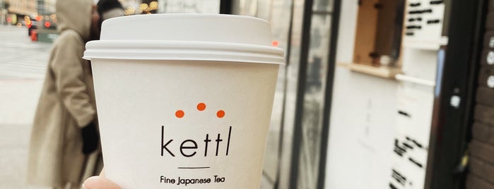 Kettl Tea is one of NYC: Caffeine & Sugar.