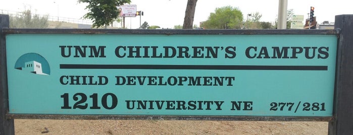 UNM Children's Campus is one of Work.