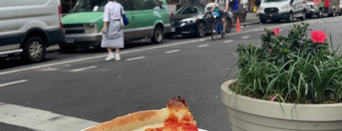 Joe's Pizza is one of Manhattan food.