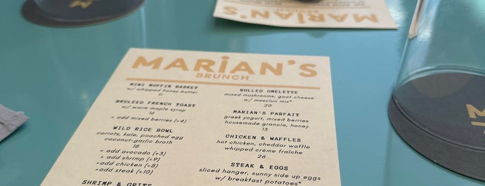 Marian’s is one of Greenwich Village.
