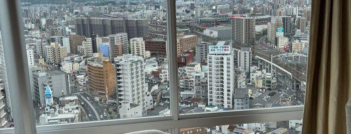 Sheraton Grand Hiroshima Hotel is one of Marriot Bomboy🏨.