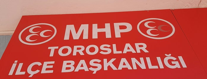 MHP Toroslar İlçe Başkanlığı is one of Şahin&Palace&kurdun&evi.