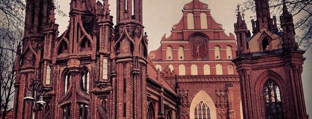 St. Anne's Church is one of Vilnius, Lietuvos Respublika.