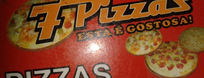 7 Pizzas is one of Fechado...e fui!!!.